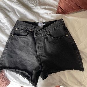 Princess polly criss cross shorts